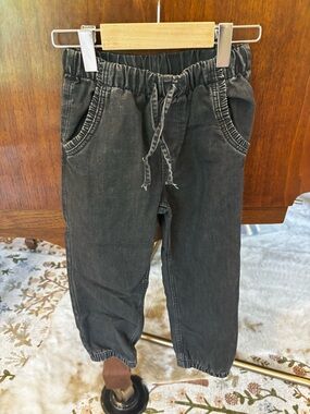 H&M Black Kids Jogger Pants